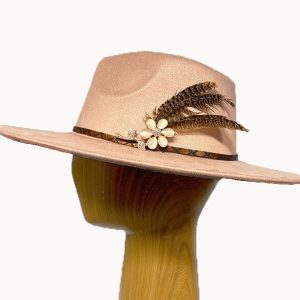 blush-suede-casual-hat