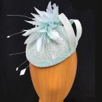 mint oval pillbox hat