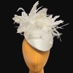 Kaye ivory fascinator