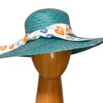 aqua casual straw hat