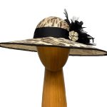 animal-print-feathered-hat