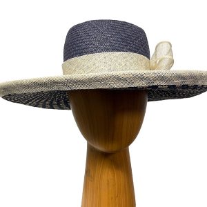 blue ivory casual hat